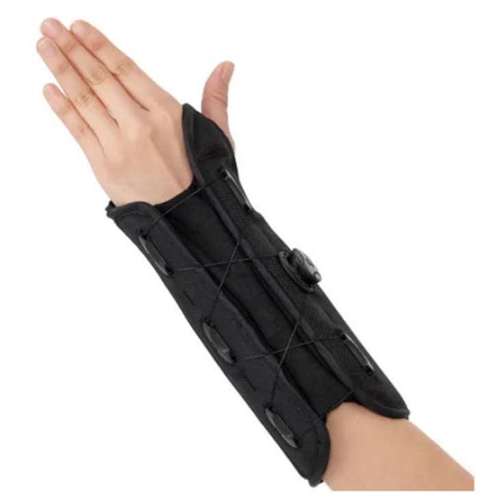 Orteza de mana cu siret BOA, marime Large, mana dreapta (circumferinta incheieturii mainii 16 cm - 18 cm)