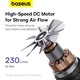 Baseus PocketGo mini légpumpa fehér