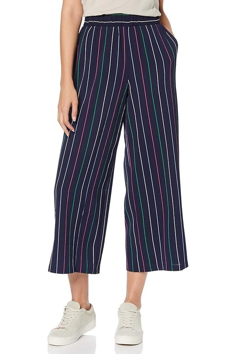 Pantaloni de dama Tom Tailor, Poliester, Albastru inchis S