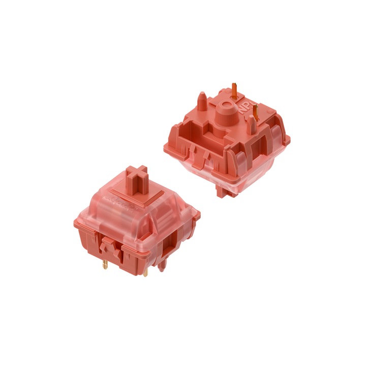 Комплект превключватели за Gateron x NuPhy Mechanical Keyboards - Raspberry Switches Linear, 5 Pin, MX, 90 бр.