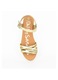 Sandale din piele naturala, Oh My Sandals, OMS0007, Auriu
