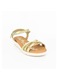 Sandale din piele naturala, Oh My Sandals, OMS0007, Auriu