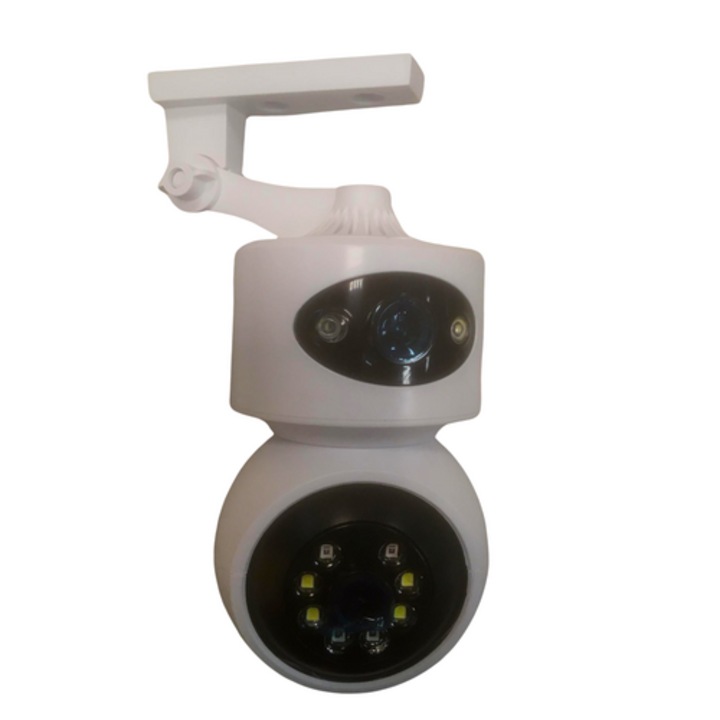 Dupla WiFi okoskamera / biztonsági kamera / babafigyelő éjjellátó funkcióval