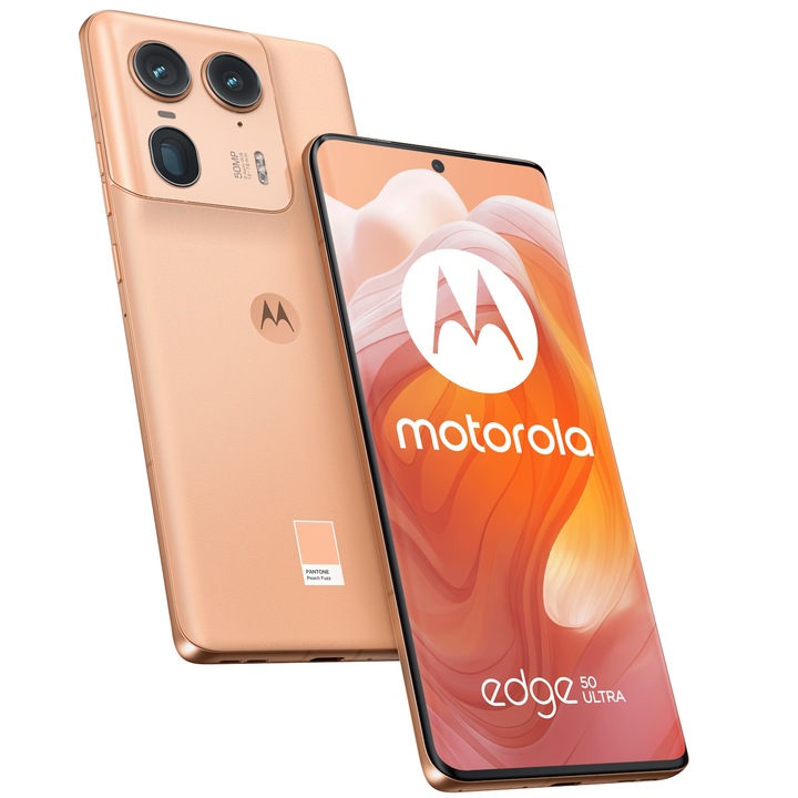 Motorola Edge 50 Ultra Mobiltelefon, Dual SIM, 1TB, 16GB RAM, 5G, Barack