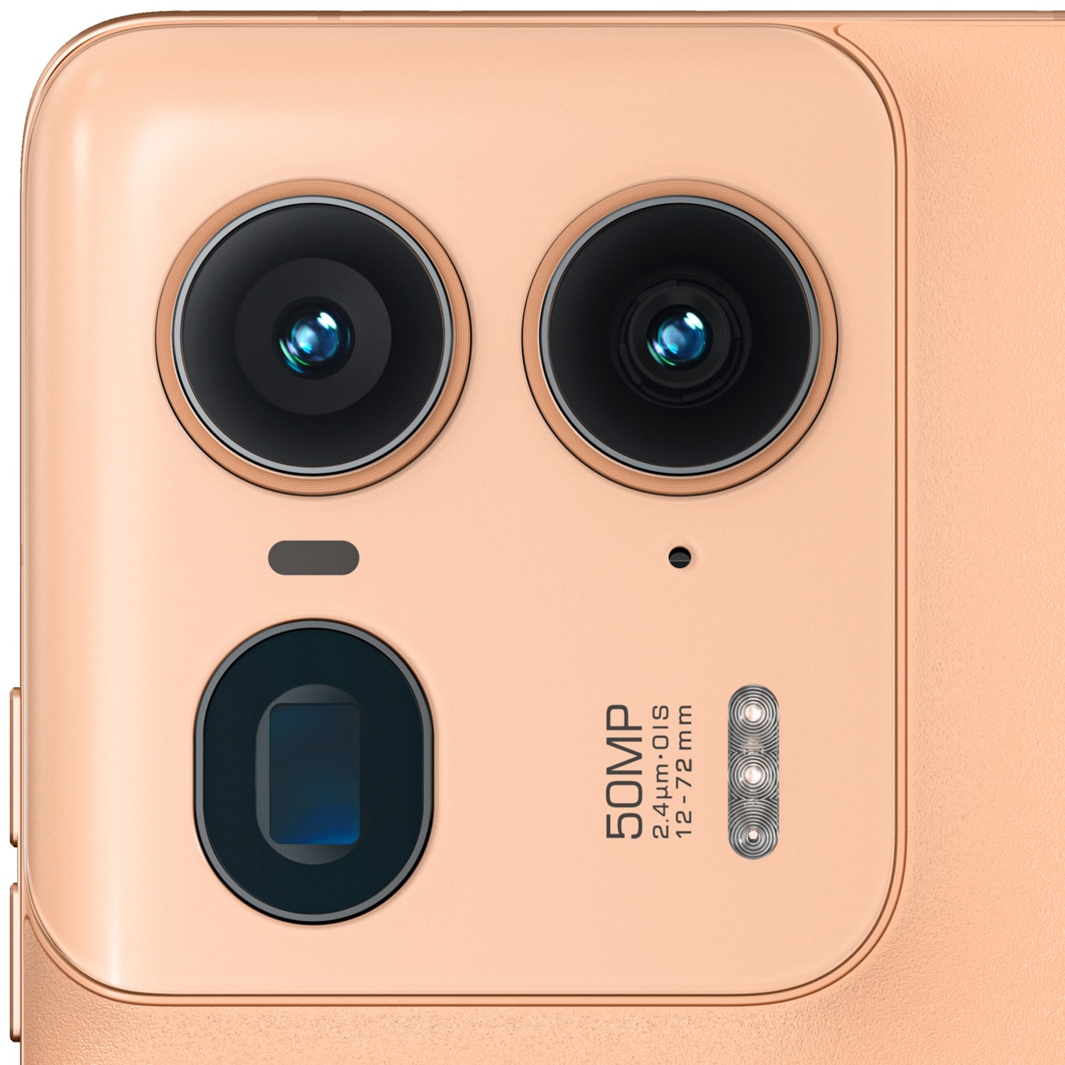 Telefon mobil Motorola Edge 50 Ultra, Dual SIM, 1TB, 16GB RAM, 5G, Peach Fuzz