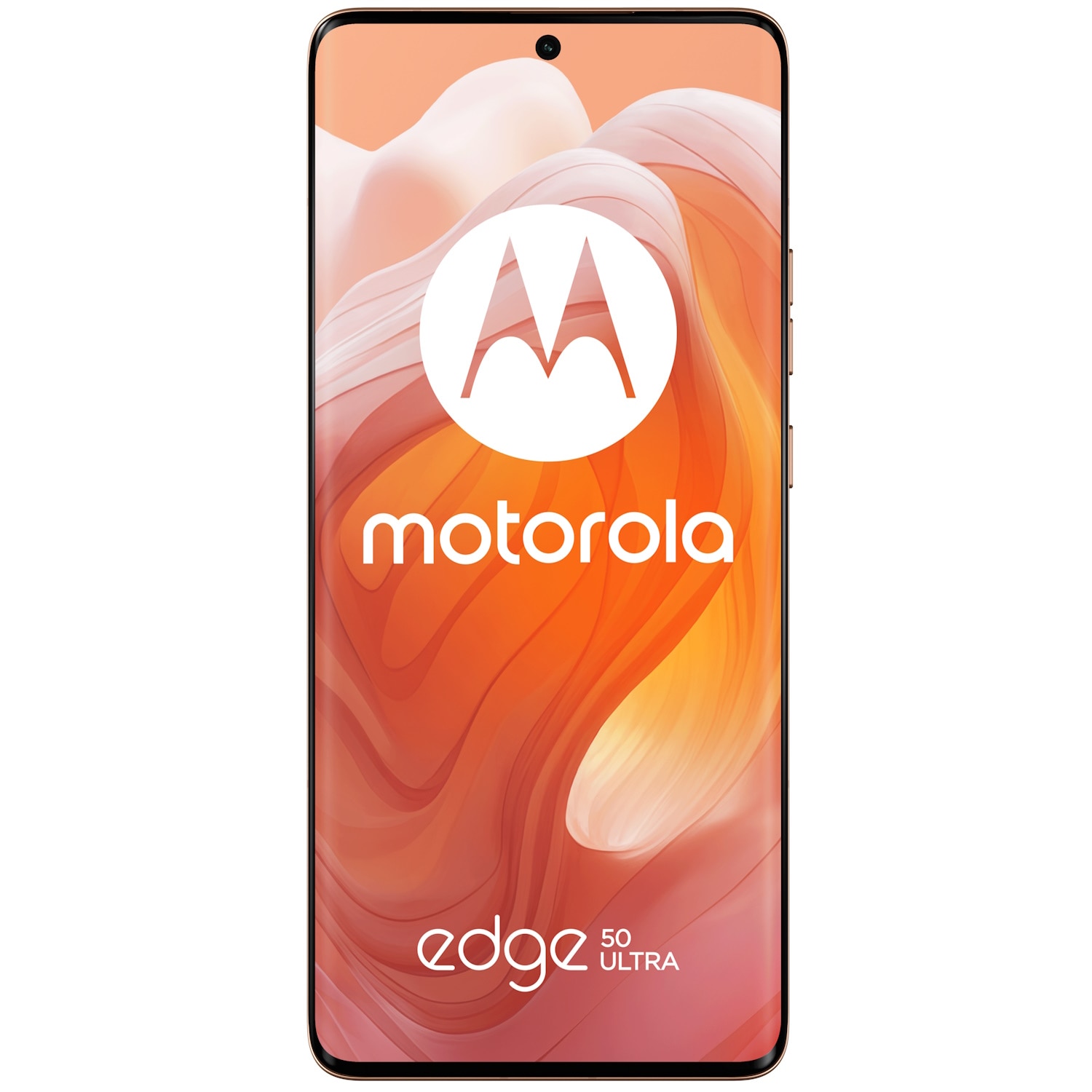 Telefon mobil Motorola Edge 50 Ultra, Dual SIM, 1TB, 16GB RAM, 5G, Peach Fuzz