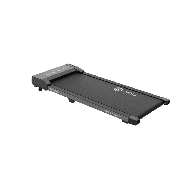 Бягаща пътека OKTO от Techfit 8WP-PRO, Максимално тегло на потребителя: 100 Kg, DC мотор: непрекъсната мощност 500 W, Пикова максимална мощност 1 HP, EMC ФИЛТЪР, Транспортни колела: Да