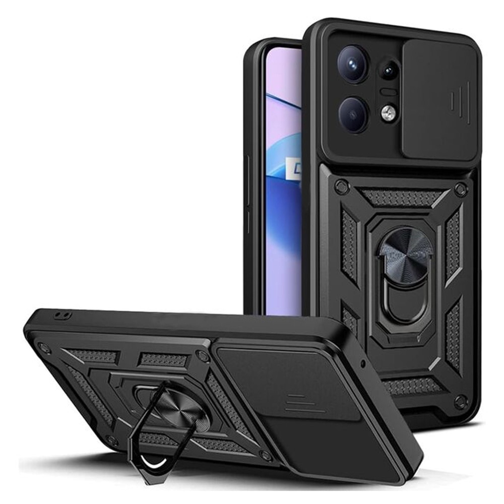 Husa pentru Motorola Edge 50 Pro, Techsuit CamShield Series, Black