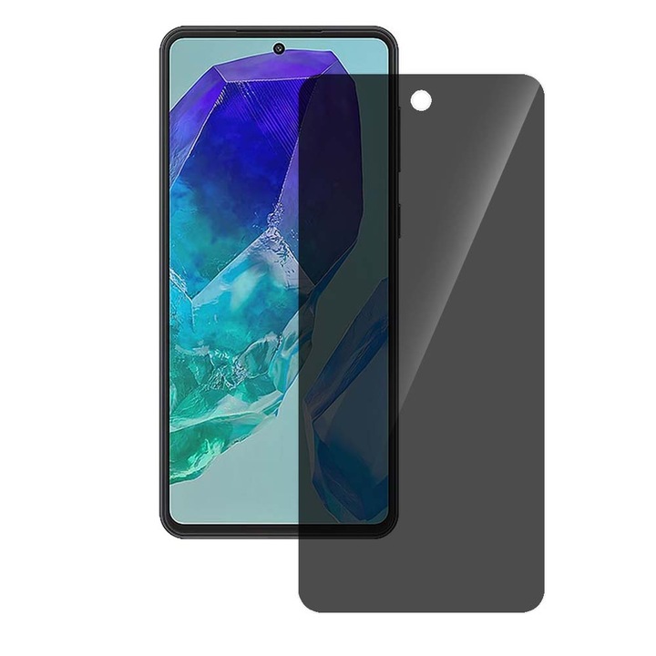 SILKASE adatvédelmi fólia Samsung Galaxy M55-höz, képernyővédő, szilikon