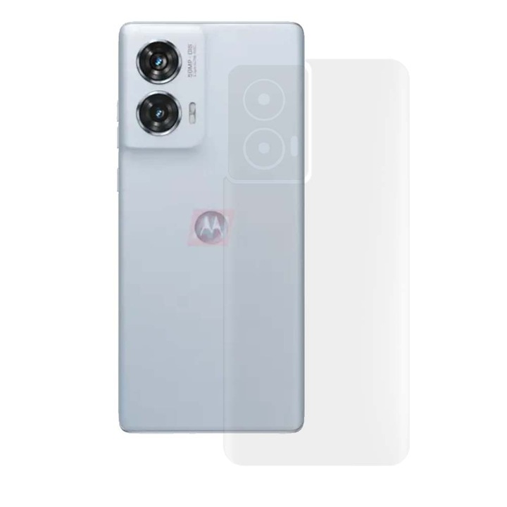 SILKASE matt hátfólia Motorola Edge 50 Fusionhoz, hátvédő, szilikon