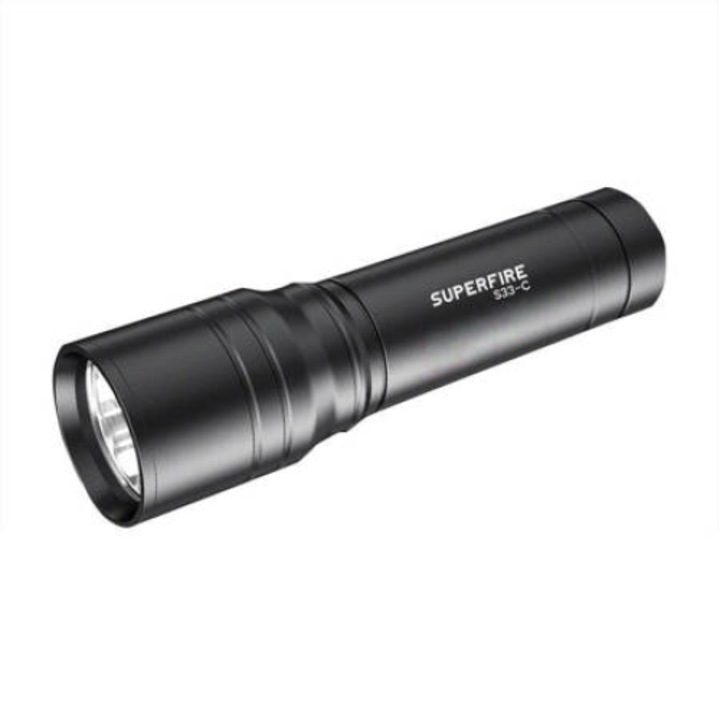 Фенер, 123 гр., 210 lm, Usb, 180 м