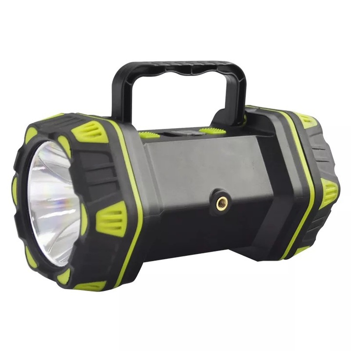 Двоен LED фенер, многофункционален, акумулаторен, 60W