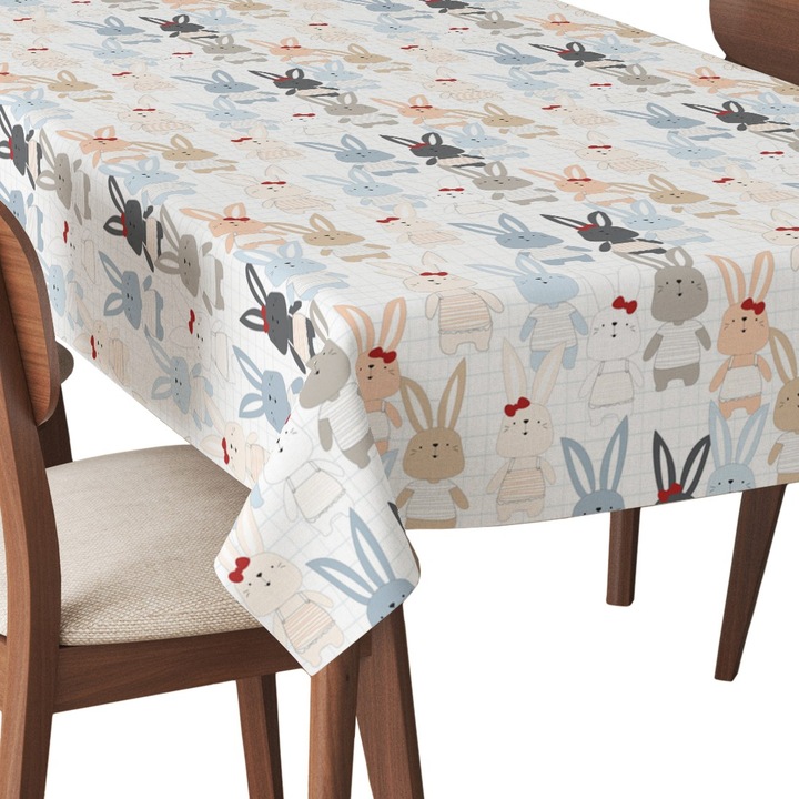 Abrosz, Baby Doodle Bunny, Poliészter, Téglalap, Méret: 140 cm x 350 cm, TDX509/350