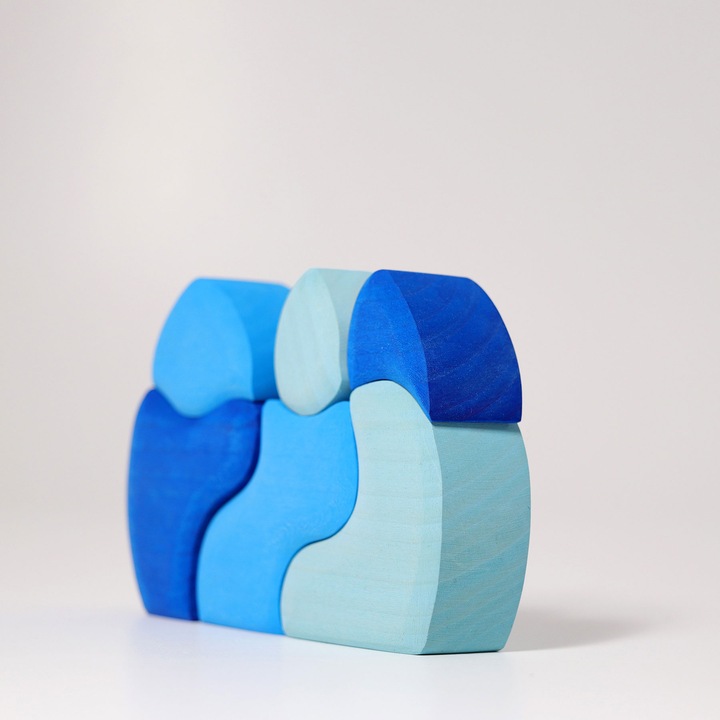 Jucarie de sortat si stivuit, Casuta Valurilor, 6 piese