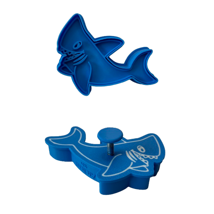 CookieStamp - Rechin, 70x98x16 mm - Cookie Cutter Decorativ pentru Aluat, Stampila pentru Biscuiti Unicat - Ideal pentru copii