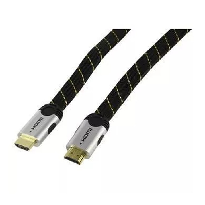 Cablu HDMI 19p tata - HDMI 19p tata metal 1.5m plat HDMI High speed Valueline