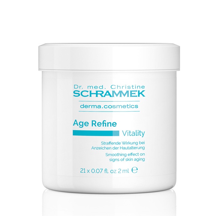 Fiole cu efect de netezire Vitality DR. MED. CHRISTINE SCHRAMMEK - 21 x 2 ml