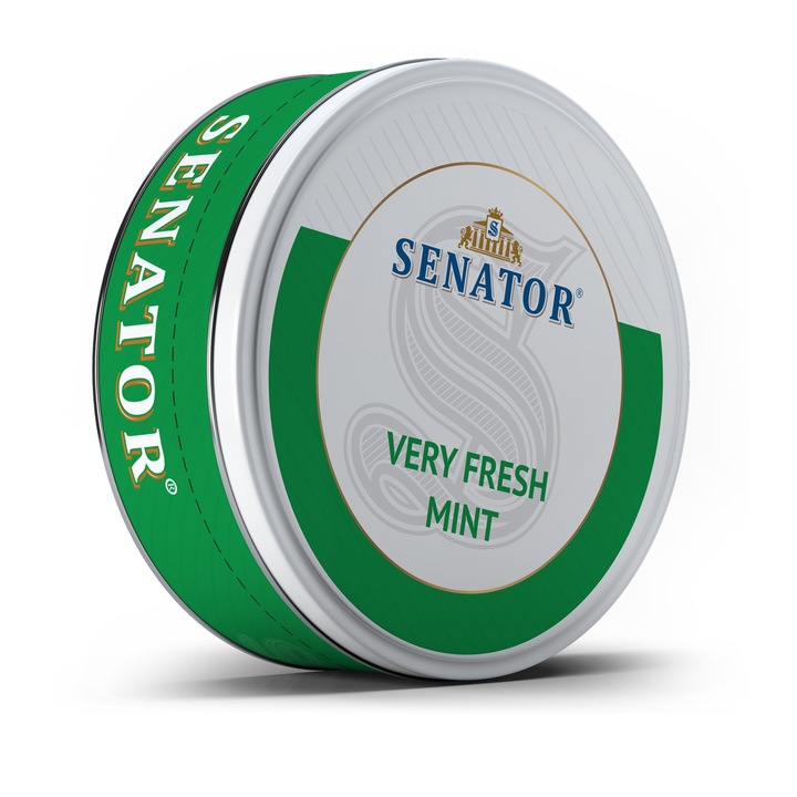 Pliculete cu nicotina Senator - Very Fresh Mint