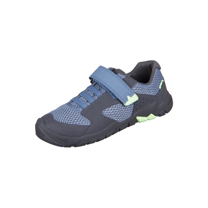 Pantofi sport copii Superfit, 4051824, Piele naturala, 30 EU, Bleumarin