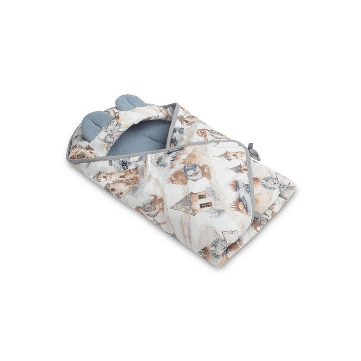 Husa scaun auto, Sensillo, bumbac, 90x90 cm