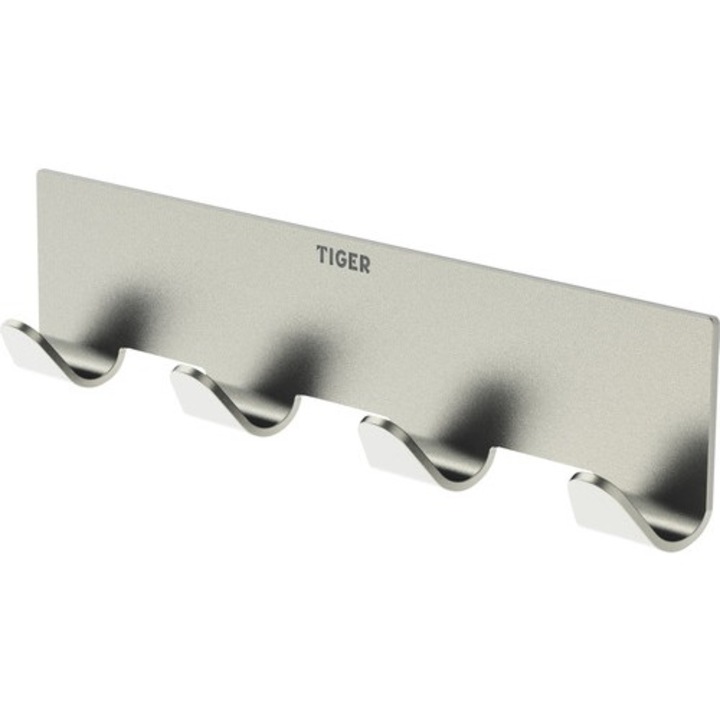 Cuier Baie Tiger Basic Triplu Alb