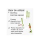 Set 2 Dispozitive pentru indepartarea capuselor NoTick Doty®, manual, 2 marimi, usor de utilizat, confort, verde