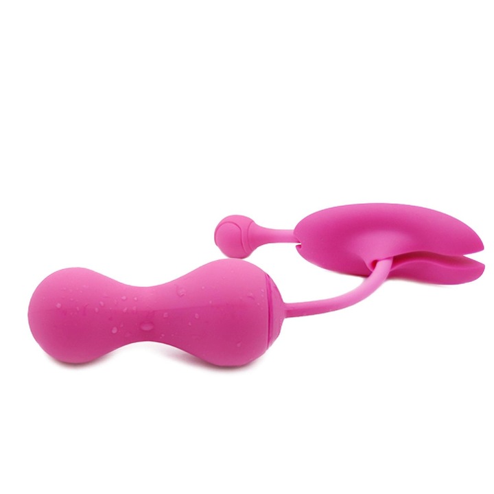 Kegel golyók, Magic Motion, Kegel-Master, rózsaszín, 8,4x3,4 cm
