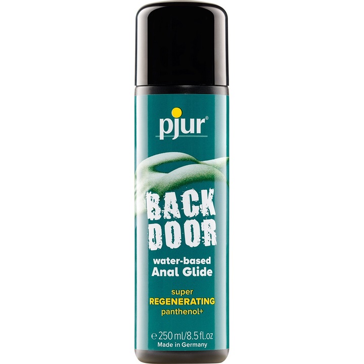 Regeneráló anális síkosító Pjur Back Door, panthenollal és kamillával, 100ml