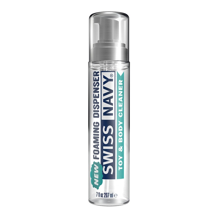 Spuma curatare jucarii si corp, Swiss Navy, 207ml