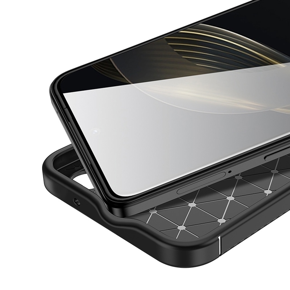 Husa pentru Huawei nova 11 / nova 12s, Techsuit CarbonFiber, Black