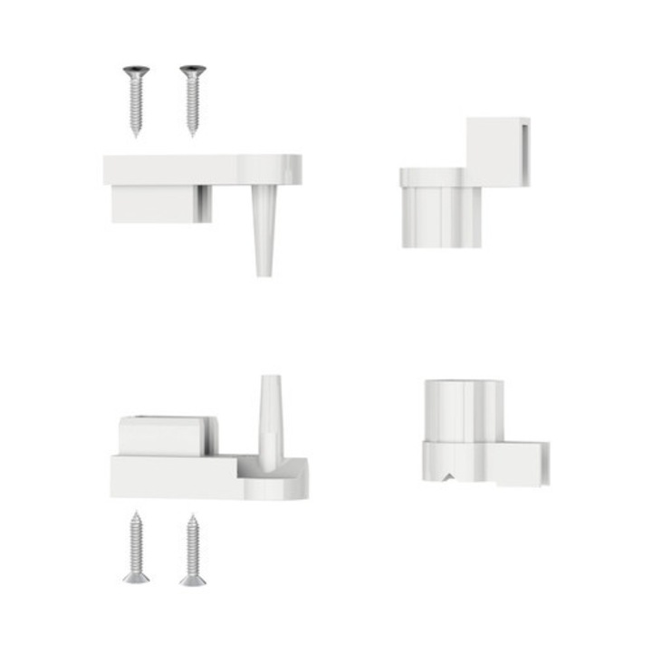 Balamale De Schimb Pentru Paravan Cada, 1 Sau 2 Elemente, Negru