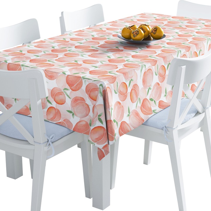 Abrosz, Sárgabarack, Poliészter, Téglalap, Méret: 140 cm x 350 cm, TDX286/350