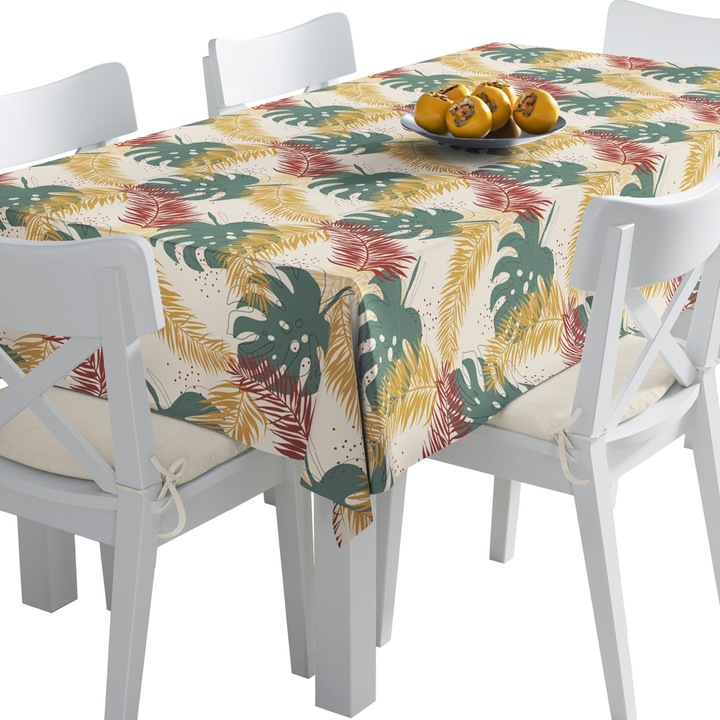 Abrosz, Pálmalevél 2, Poliészter, Téglalap, Méret: 140 cm x 240 cm, TDX378/240