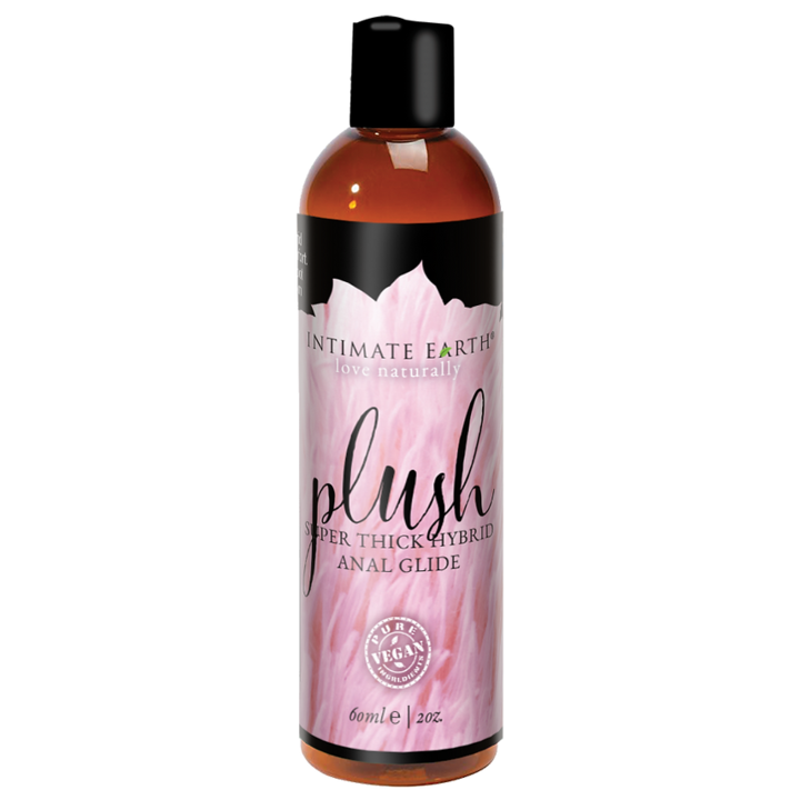 Intimate Earth Plush hibrid anális síkosító, bio lukrecja kivonat, 60ml