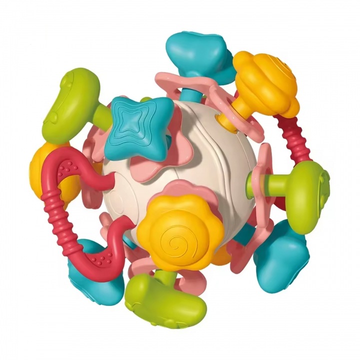 Woopie fogzási játék, 4 az 1-ben, gumi, többszínű, 0+