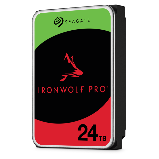Seagate IronWolf Pro 24TB 極美品 / ◎使用399時間 HDD Seagate IronWolf Pro 24TB, Enterpirse NAS, 7200rpm, 512 MB