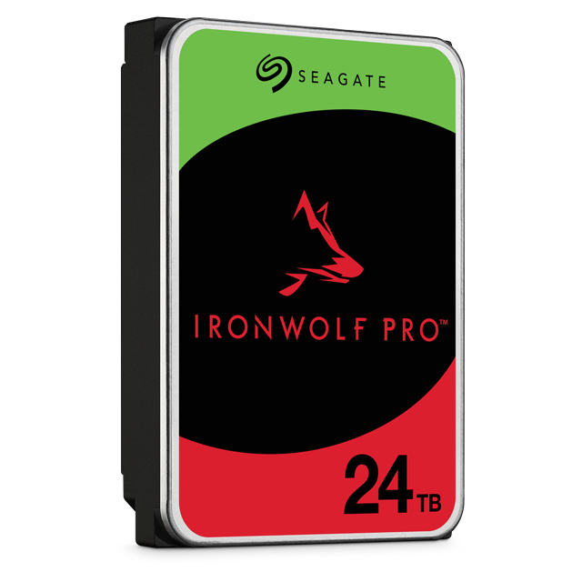 Seagate IronWolf Pro 24TB 3.5インチ HDD HDD Seagate IronWolf Pro 24TB, Enterpirse NAS, 7200rpm, 512 MB
