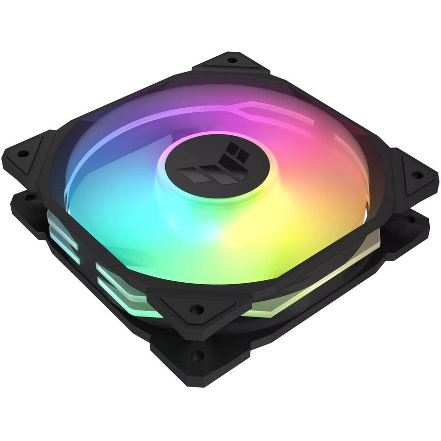 Ventilator Carcasa ASUS TUF GAMING TR120 ARGB NEGRU REVERSE - eMAG.ro