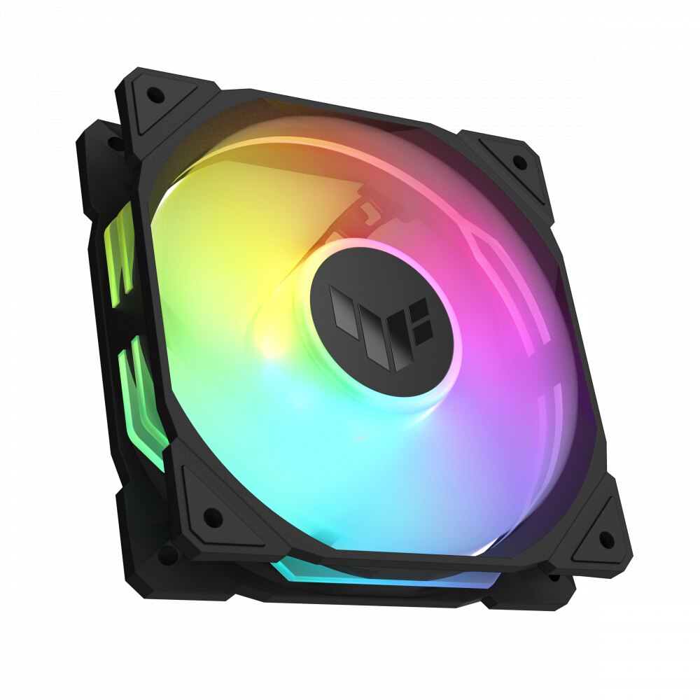 Kit 3 ventilatoare ASUS TUF GAMING TR120 ARGB Reverse Black - eMAG.ro