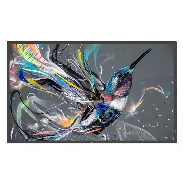 Display Profesional ADS LED Philips 74.5" 75BDL3650Q/00, UHD (3840 x 2160), DVI, HDMI (Negru)