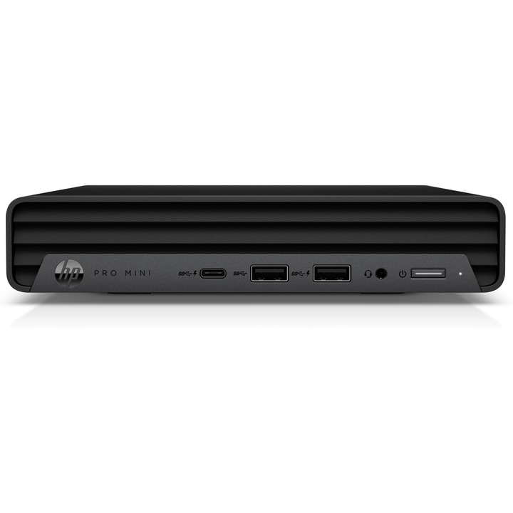 Mini PC, HP, Pro 400 G9, SSD, i3-12100T, 8GB, 256GB, Windows 11 Pro, Negru