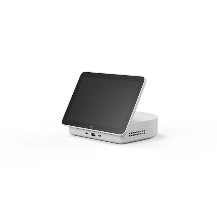 Докинг станция, Logitech, Logi Dock Flex, 8", бяла, 1280 x 800 пиксела, Wi-Fi 4