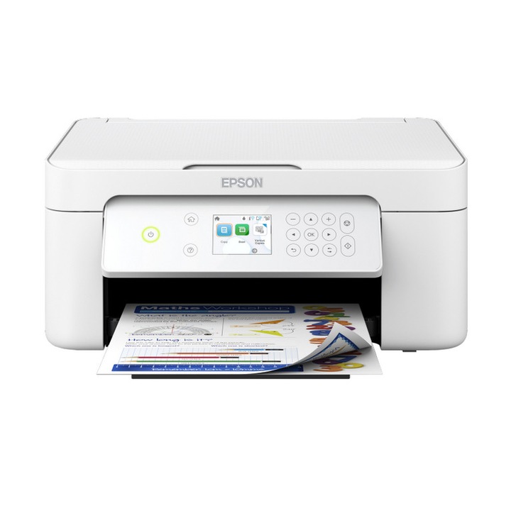 Imprimanta EPSON, XP-4205, Inkjet, A4, 5760x1440 DPI, Wi-Fi, Alb, 120x120x25mm