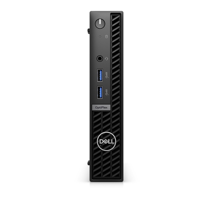 Mini PC, Dell OptiPlex 7010, i3-13100T, 8GB, 256GB SSD, negru