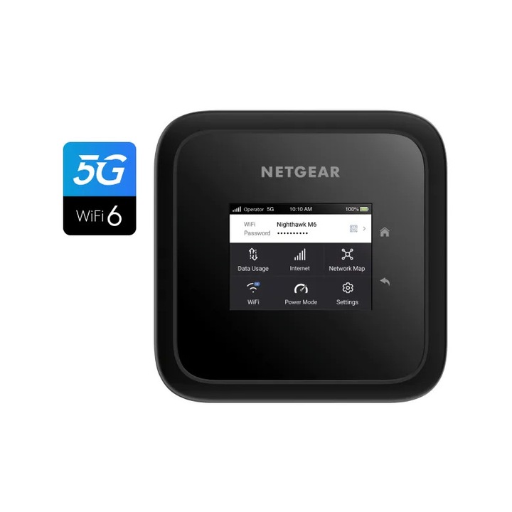 Router portabil NetGear Nighthawk M6, negru, 120x120x25mm