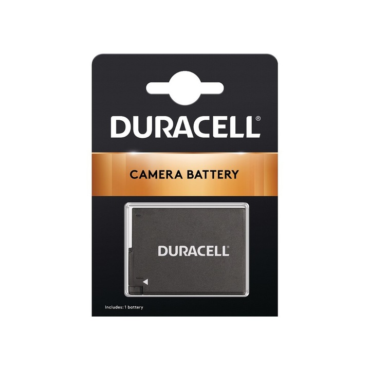 Baterie camera actiune Duracell, compatibila GoPro Hero 5, 1250 mAh, 31x35x11 mm