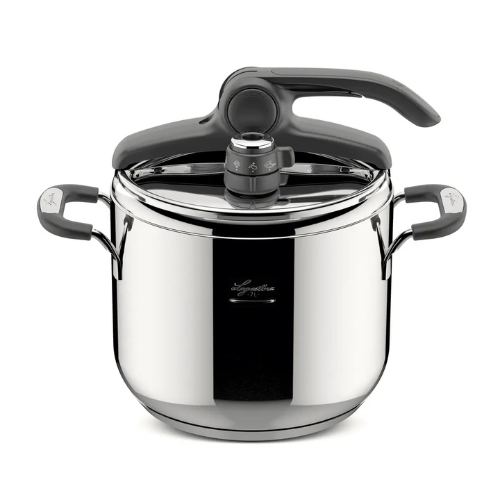 Oala sub presiune Lagostina, Otel inoxidabil, 7L, 22 cm