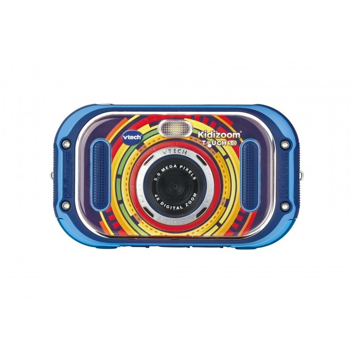 Цифров фотоапарат за деца VTech KidiZoom Touch 5.0, многоцветен, Възраст 5+ години, 120x120x25mm