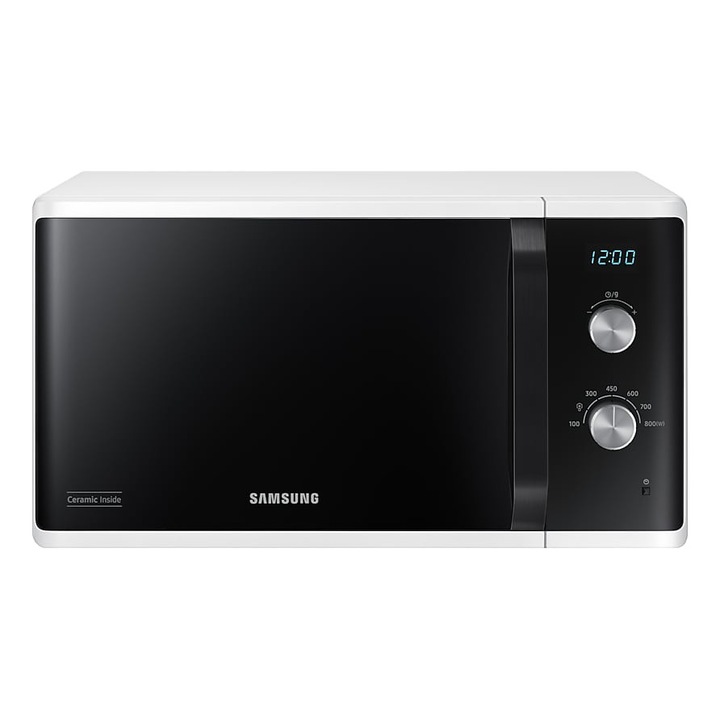 Cuptor cu microunde, Samsung MS23K3614AW, 23L, 800W, alb