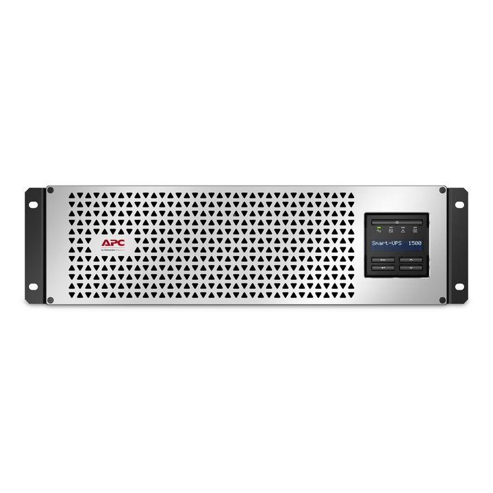 UPS APC SMTL1500RMI3UC, 1.5 kVA, 1350 W, 6 изхода, сив, 438 x 302 x 131 мм